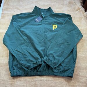 NEW Primitive Men's Green Mock Collar Anorak Pullover Jacket Skateboarding XL